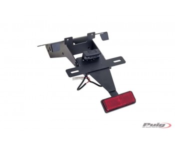 LICENSE SUPPORT DUCATI MONSTER 696 2008-2014 - BLACK LICENSE SUPPORT DUCATI MONSTER 696 2008-2014 - BLACK